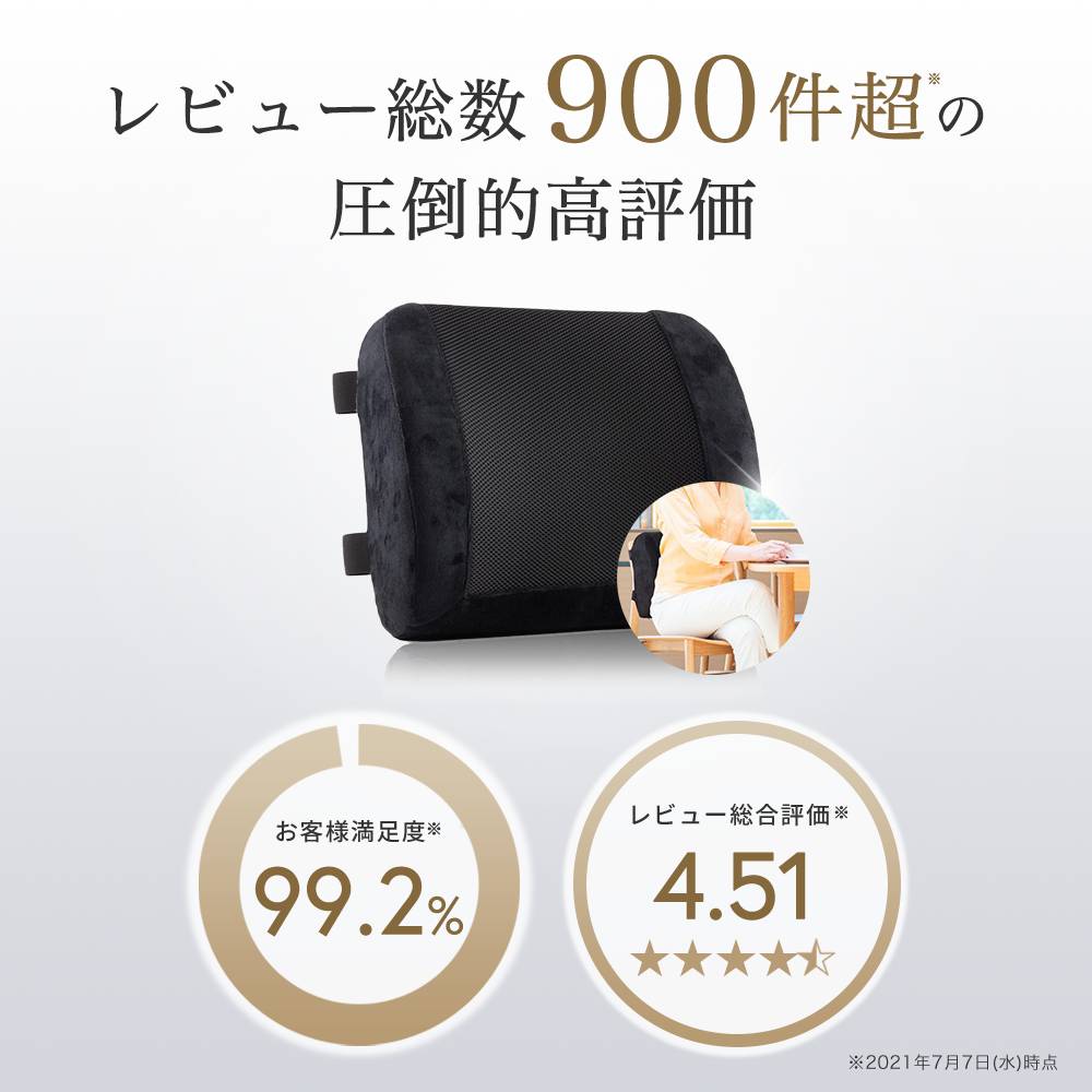 MyComfort 腰クッション ランバーサポート ベーシックモデル