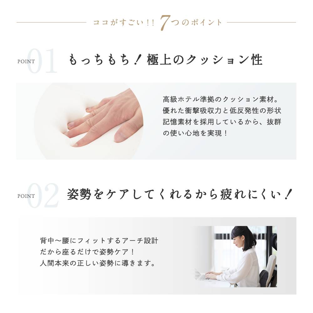 MyComfort 腰クッション ランバーサポート ベーシックモデル