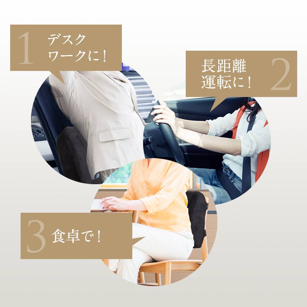 MyComfort 腰クッション ランバーサポート ベーシックモデル