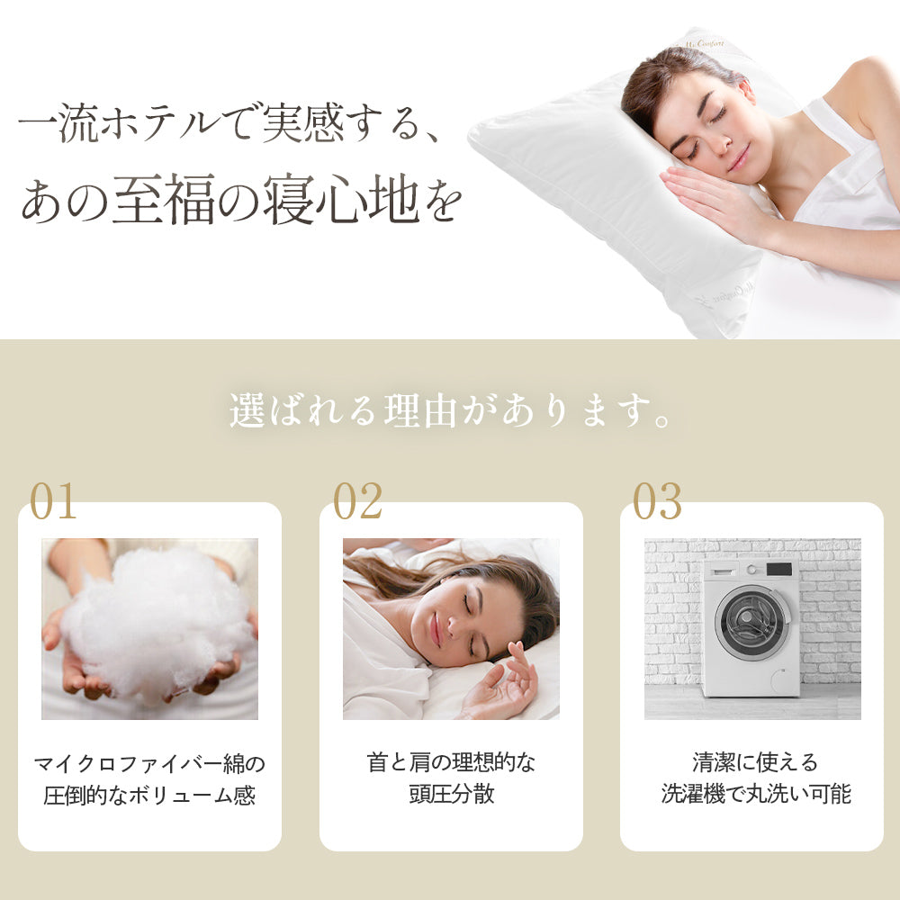 MyComfort 5つ星ホテル仕様まくら