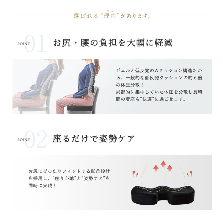MyComfort 低反発ジェルクッション