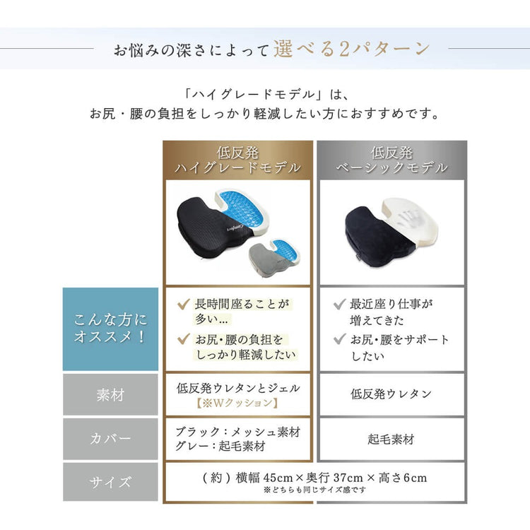 MyComfort 低反発ジェルクッション